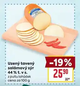 Billa Uzený tavený salámový sýr 44 % t. v s nabídka