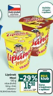 Billa LIPÁNEK MAXI nabídka