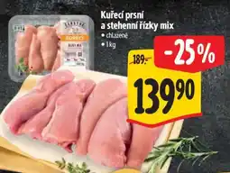 Albert Kuřecí prsí a stehenní řízky MIX nabídka