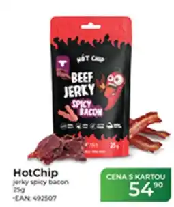 Tamda Foods HotChip jerky spicy bacon nabídka