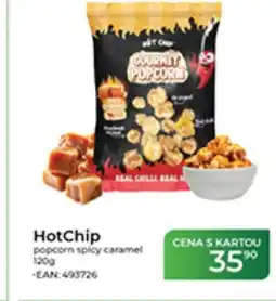 Tamda Foods HotChip popcorn spicy caramel nabídka