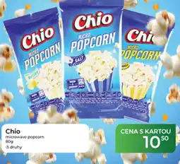 Tamda Foods Chio microwave popcorn nabídka