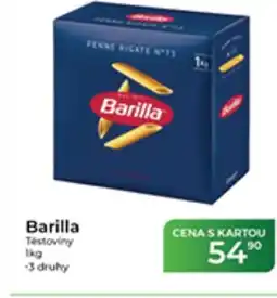 Tamda Foods Barilla Testoviny nabídka