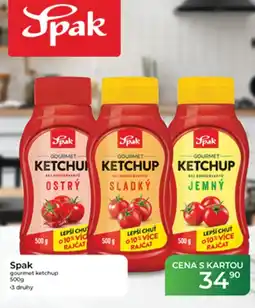 Tamda Foods Spak gourmet ketchup nabídka