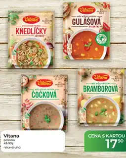 Tamda Foods Vitana polévka nabídka