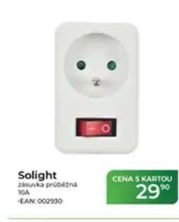 Tamda Foods Solight zásuvka průběžná 10A nabídka