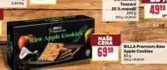 Billa Apple cookies nabídka
