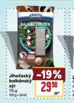 Billa Balkánský sýr nabídka