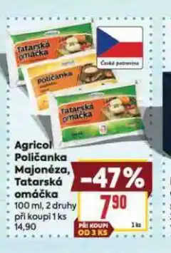 Billa Tatarská omáčka nabídka