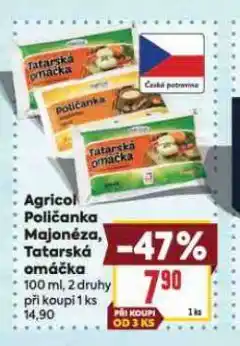 Billa Poličanka majonéza nabídka