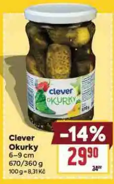 Billa Okurky nabídka