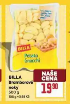 Billa Bramborové noky nabídka