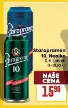 Billa Pivo staropramen nabídka