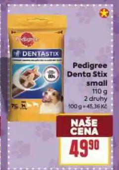 Billa Pedigree denta stix nabídka