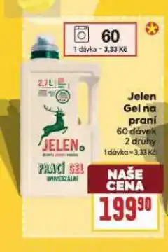 Billa Jelen prací gel nabídka