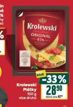 Billa Krolewski sýr nabídka