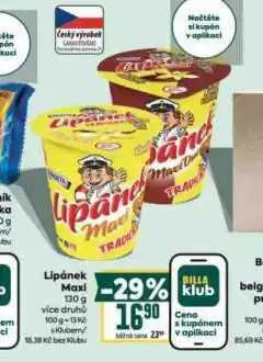 Billa Lipánek nabídka