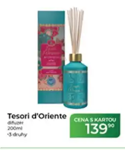 Tamda Foods Tesori d'Oriente difuzér nabídka