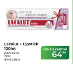 Tamda Foods Lacalut + Lipstick 100let zubni pasta nabídka