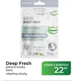 Tamda Foods Deep Fresh pletová maska nabídka