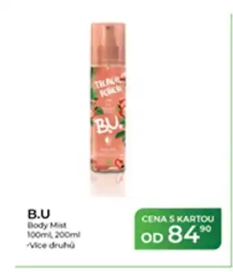 Tamda Foods B.U Body Mist nabídka