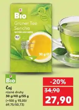Kaufland Bio Čaj nabídka