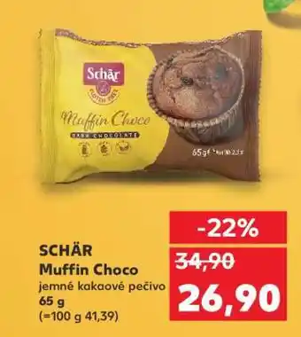 Kaufland Schär Muffin Choco nabídka