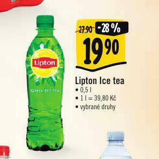 Albert Lipton ice tea nabídka