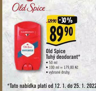 Albert Old spice tuhý deodorant nabídka