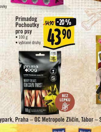 Albert Primadog pochoutky pro psy nabídka