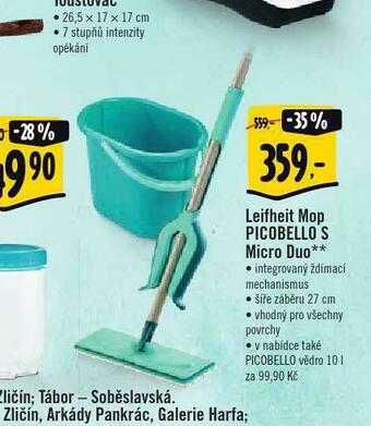 Albert Leifheit mop picobello s micro duo nabídka