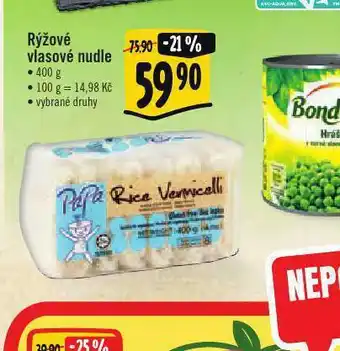 Albert Rýžové vlasové nudle nabídka