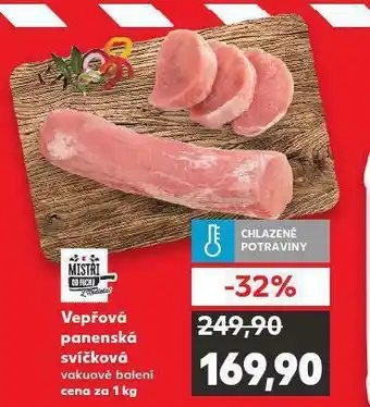 Kaufland Vepřová panenka svíčková nabídka