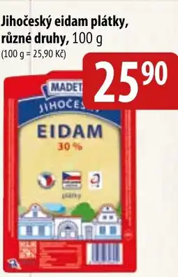 Bala Madeta Jihočeský eidam plátky nabídka
