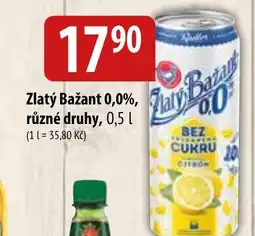 Bala Zlatý Bažant 0,0% nabídka