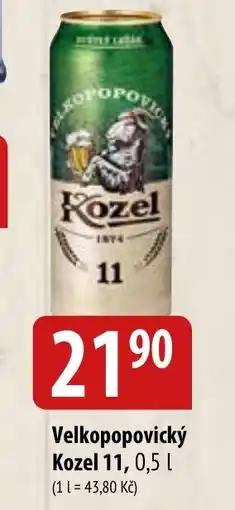 Bala Velkopopovický Kozel 11 nabídka