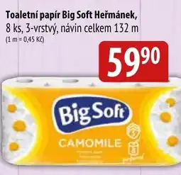 Bala Toaletní papír Big Soft Heřmánek nabídka