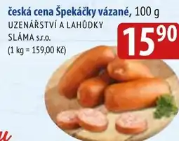Bala Česká cena špekáčky vázané nabídka