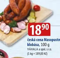 Bala Česká cena Masopustní klobása nabídka