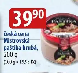 Bala Česká cena Mistrovská paštika hrubá nabídka