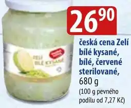 Bala Česká cena Zelí bílé kysané, bílé, červené sterilované nabídka