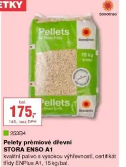 DEK Pelety prémiové dřevní STORA ENSO A1 nabídka