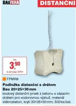 DEK Podložka distanční s drátem Bau 20x25x30 mm nabídka