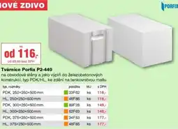 DEK Tvárnice Porfix P2-440 nabídka