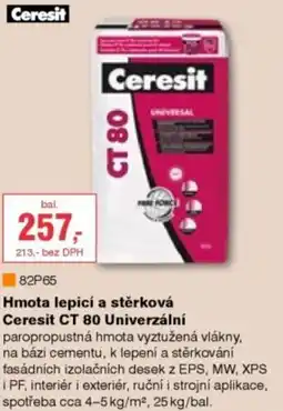 DEK Hmota lepicí a stěrková Ceresit CT 80 Univerzální nabídka