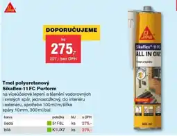 DEK Tmel polyuretanový Sikaflex-11 FC Purform nabídka