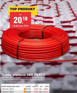 DEK Trubka plastová DEK PERT-5 nabídka