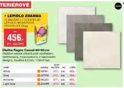 DEK Dlažba Ragno Casual 60×60 cm nabídka