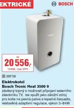 DEK Elektrokotel Bosch Tronic Heat 3500 9 nabídka