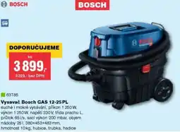 DEK Vysavač Bosch GAS 12-25 PL nabídka